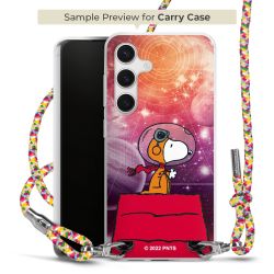 Carry Case Transparent Fabric colourful