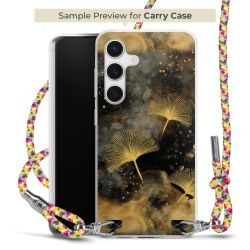 New Carry Case Transparent Stoff colourful/silber