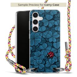 Carry Case Transparent Fabric colourful