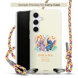 New Carry Case Transparent Stoff colourful/silber