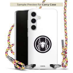 New Carry Case Transparent Stoff colourful/silber