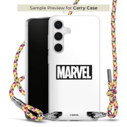 New Carry Case Transparent Stoff colourful/silber