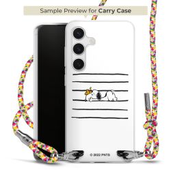 Carry Case Transparent Fabric colourful