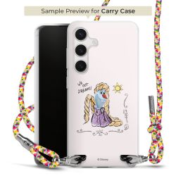 Carry Case Transparent Fabric colourful