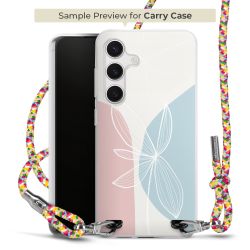 Carry Case Transparent Fabric colourful