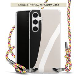 Carry Case Transparent Fabric colourful