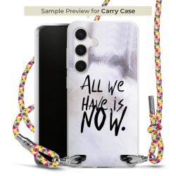 New Carry Case Transparent Stoff colourful/silber