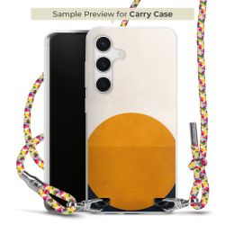 Carry Case Transparent Fabric colourful