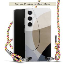 Carry Case Transparent Fabric colourful