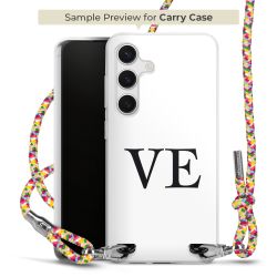 Carry Case Transparent Fabric colourful