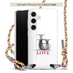 Carry Case Transparent Fabric colourful