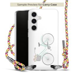 Carry Case Transparent Fabric colourful