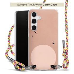 New Carry Case Transparent Stoff colourful/silber