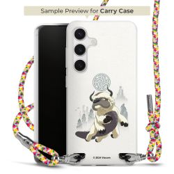 New Carry Case Transparent Stoff colourful/silber