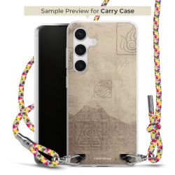 Carry Case Transparent Fabric colourful