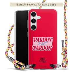 Carry Case Transparent Fabric colourful