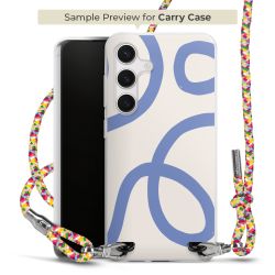 New Carry Case Transparent Stoff colourful/silber