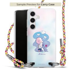 New Carry Case Transparent Stoff colourful/silber