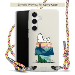 New Carry Case Transparent Stoff colourful/silber