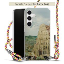 Carry Case Transparent Fabric colourful