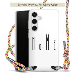 Carry Case Transparent Fabric colourful