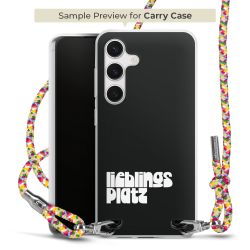 Carry Case Transparent Fabric colourful