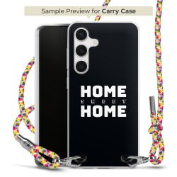 Carry Case Transparent Fabric colourful