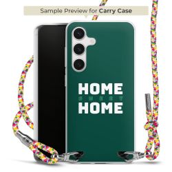 New Carry Case Transparent Stoff colourful/silber