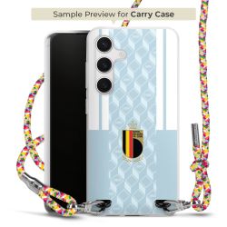 New Carry Case Transparent Stoff colourful/silber