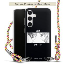 New Carry Case Transparent Stoff colourful/silber