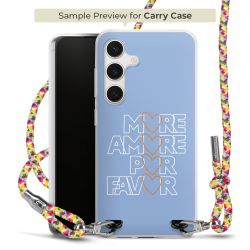 Carry Case Transparent Fabric colourful