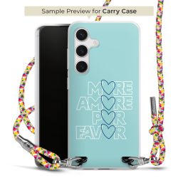 Carry Case Transparent Fabric colourful