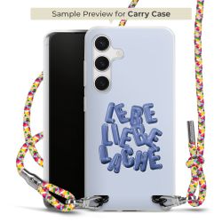 Carry Case Transparent Fabric colourful