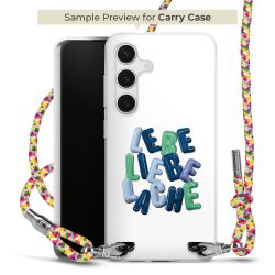 Carry Case Transparent Fabric colourful