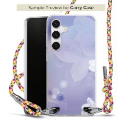 Carry Case Transparent Fabric colourful