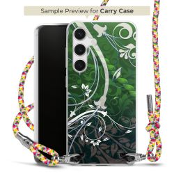 Carry Case Transparent Fabric colourful