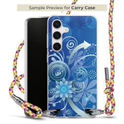 Carry Case Transparent Fabric colourful