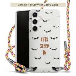 New Carry Case Transparent Stoff colourful/silber