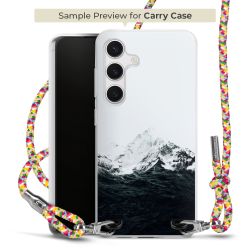 New Carry Case Transparent Stoff colourful/silber