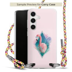 Carry Case Transparent Fabric colourful