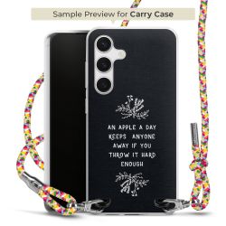 Carry Case Transparent Fabric colourful