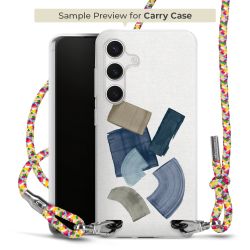 New Carry Case Transparent Stoff colourful/silber