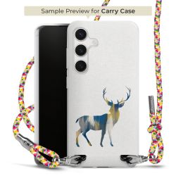 Carry Case Transparent Fabric colourful