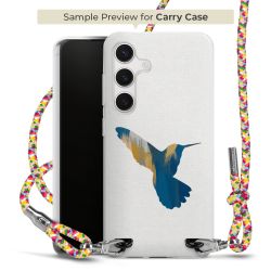 Carry Case Transparent Fabric colourful