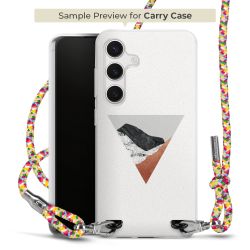 Carry Case Transparent Fabric colourful