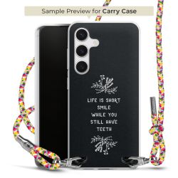 Carry Case Transparent Fabric colourful