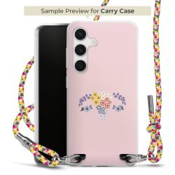 Carry Case Transparent Fabric colourful