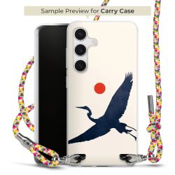 Carry Case Transparent Fabric colourful