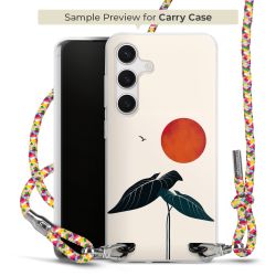 Carry Case Transparent Fabric colourful