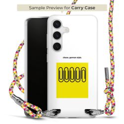 Carry Case Transparent Fabric colourful